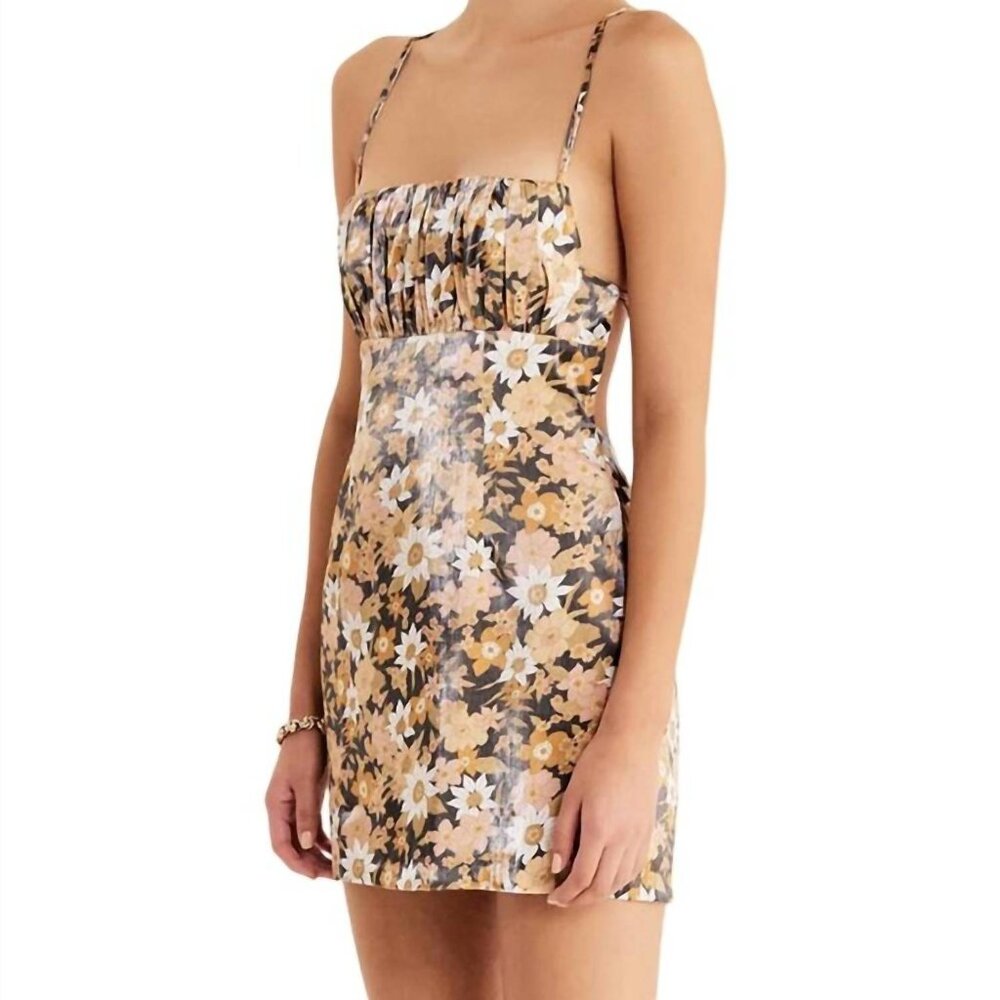 Rumer the Label - Floral Paloma Mini Dress Size SMALL - NEW WITH TAGS